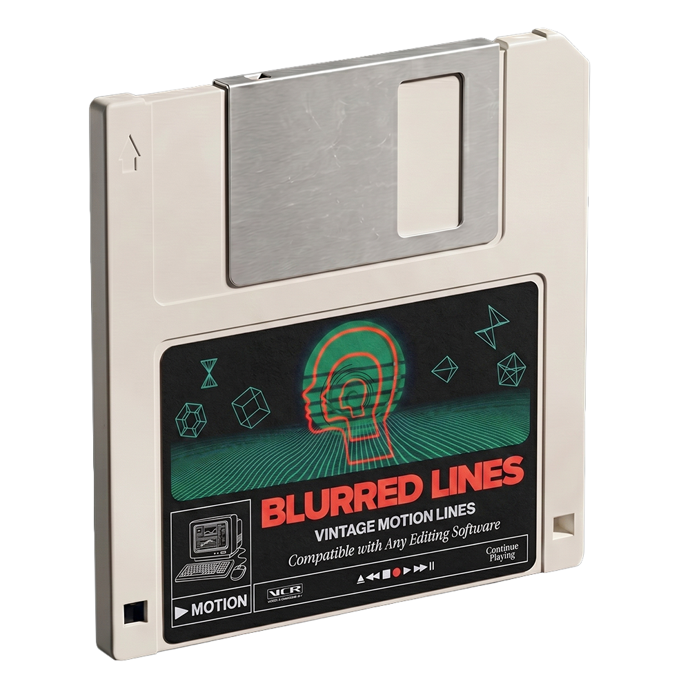 Blurred Lines | Retrofuturistic Motion Elements