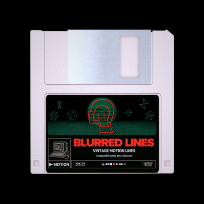 Blurred Lines | Retrofuturistic Motion Elements