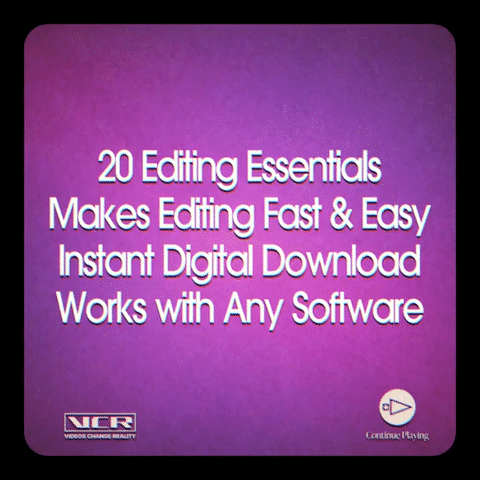 Start Playing | Editing Essentials Starter Pack