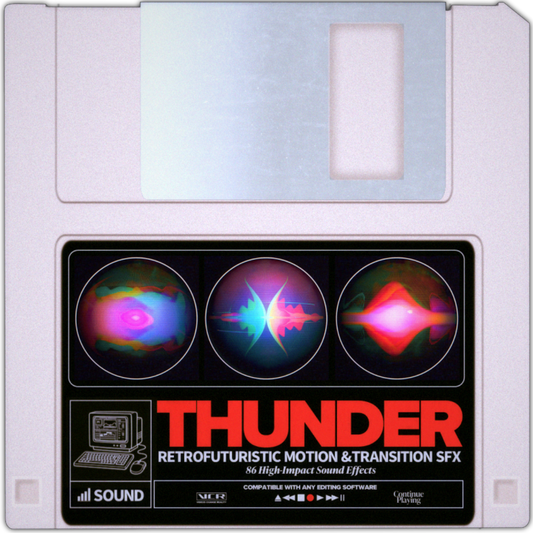 Thunder | Retrofuturistic Motion & Transition SFX