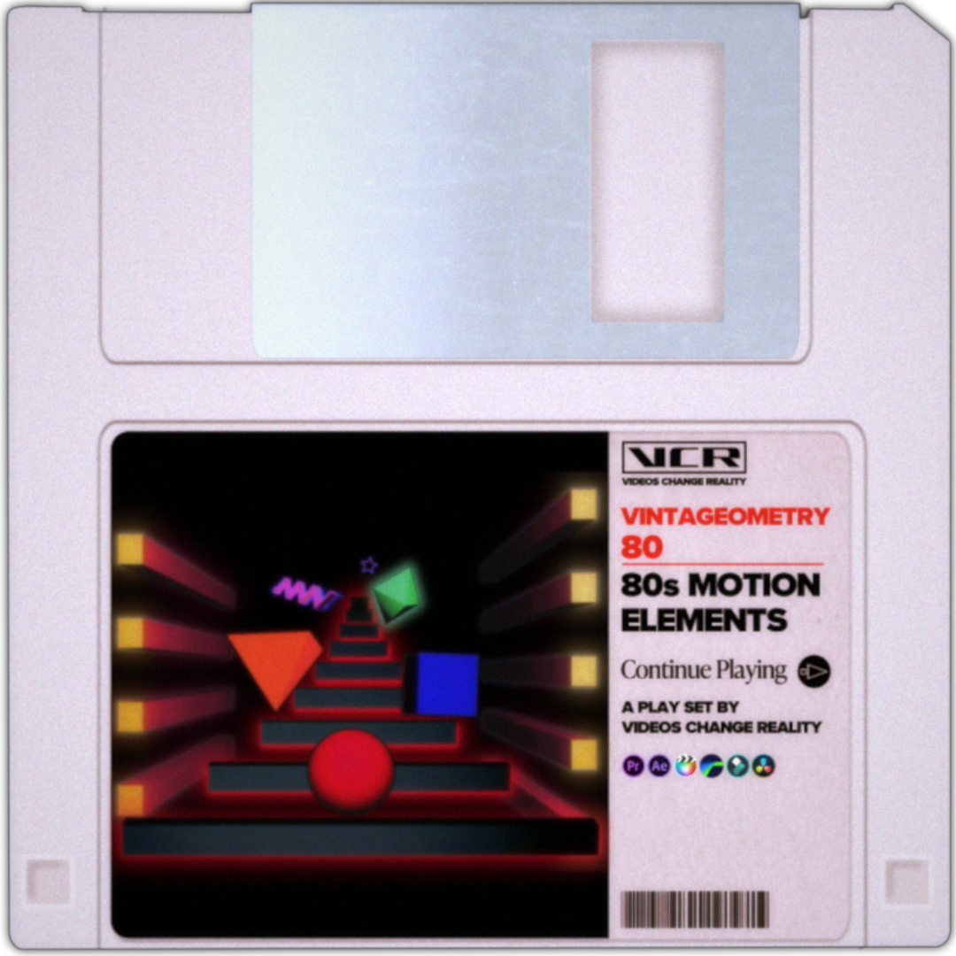Vintageometry 80 | 80s Motion Elements