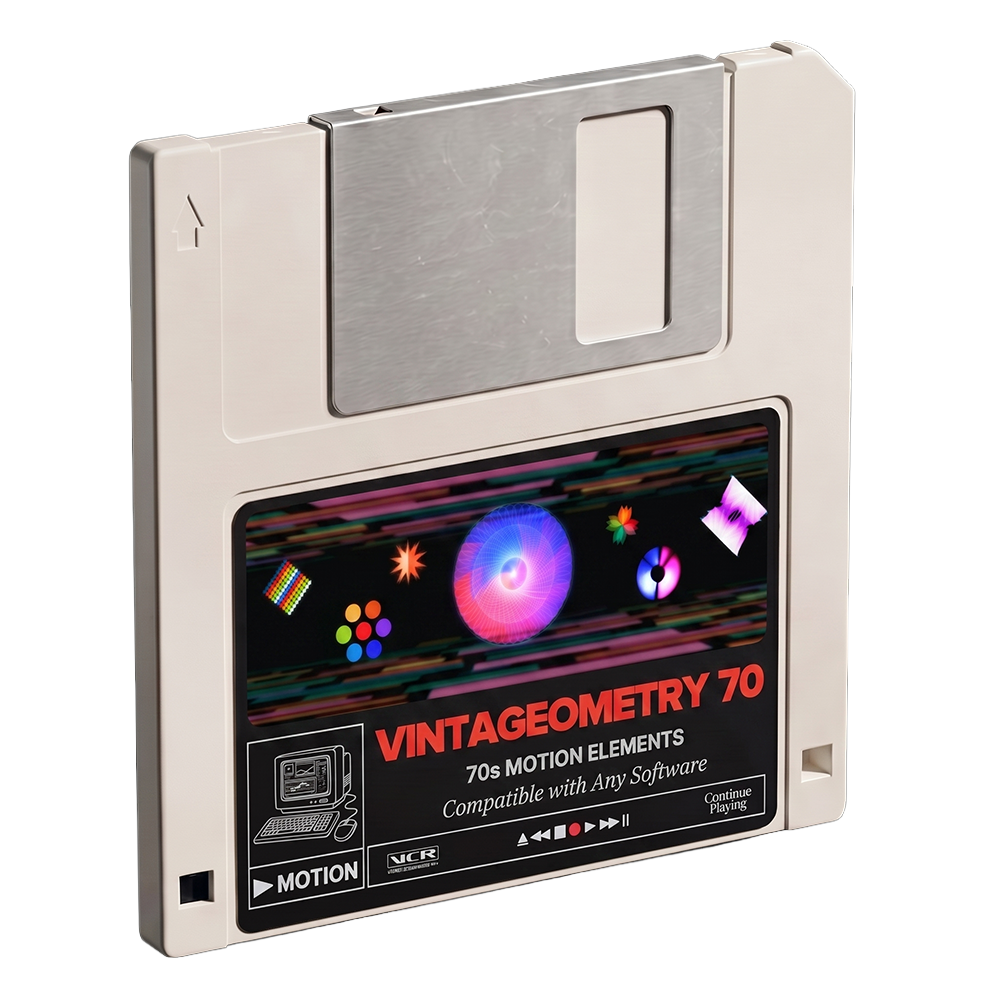 Vintageometry 70 | 70s Motion Elements