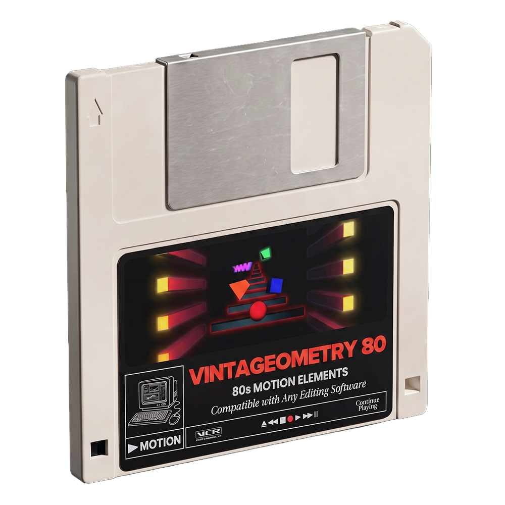 Vintageometry 80 | 80s Motion Elements