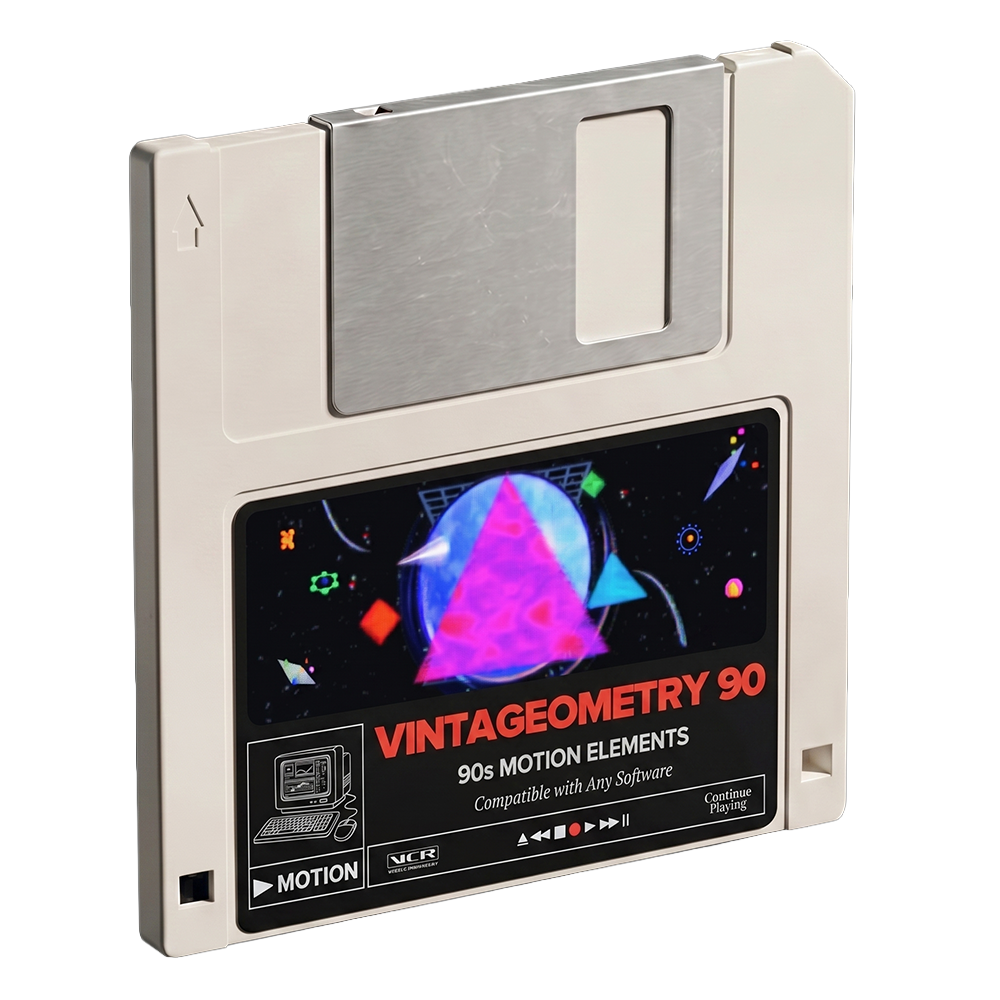 Vintageometry 90 | 90s Motion Elements