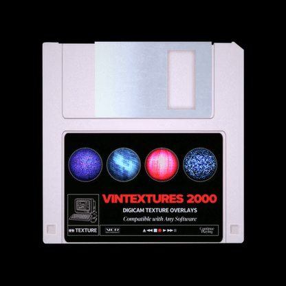 Vintextures 2000 | Digital Camera Overlays