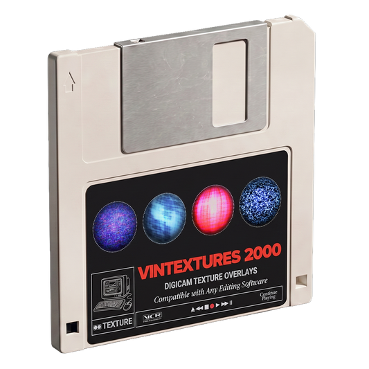 Vintextures 2000 | Digital Camera Overlays