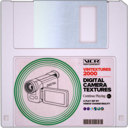 Vintextures 2000 | Digital Camera Overlays