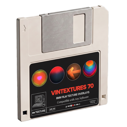 Vintextures 70 | 8mm Film Overlays